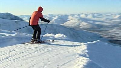 Skiing in Scotland