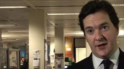 Chancellor George Osborne interview