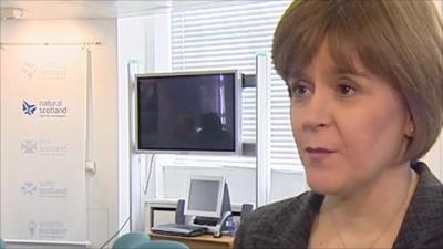 Health Secretary Nicola Sturgeon