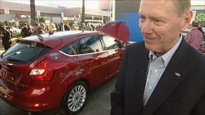 Ford chief executive Alan Mulally