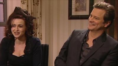 Helena Bonham Carter & Colin Firth talking about The King's Speech