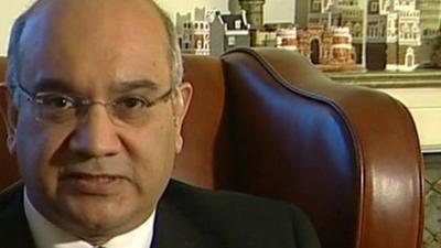 The Labour MP, Keith Vaz