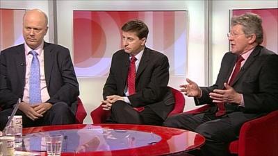 Chris Grayling, Douglas Alexander, Don Foster