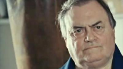 John Prescott in TV ad