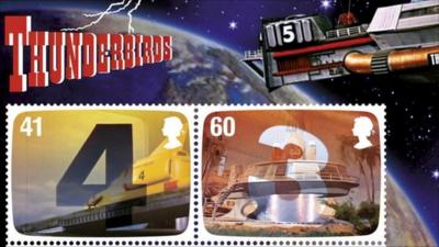The Genius of Gerry Anderson stamps