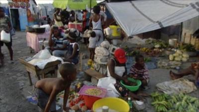 People in Haiti