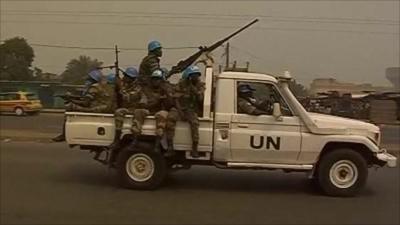 UN peacekeepers