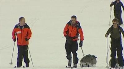 Walking with the Wounded training in the Arctic