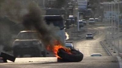 Riots in Tunisia