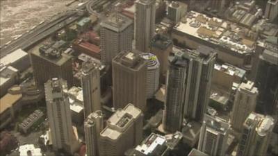 Brisbane's central business district