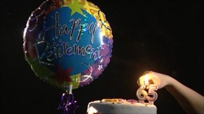 Retirement celebration