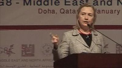 US Secretary of State Hillary Clinton