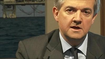 UK Energy Secretary Chris Huhne