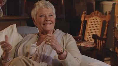 Dame Judi Dench on the Andrew Marr Show