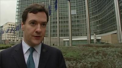 The Chancellor George Osborne