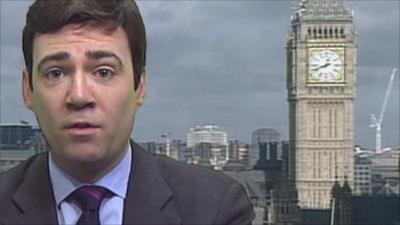 Labour education spokesman Andy Burnham