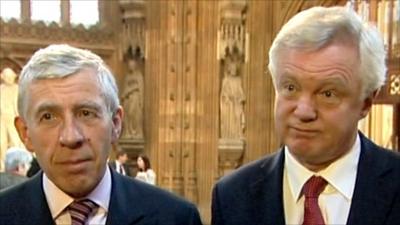 Jack Straw and David Davis