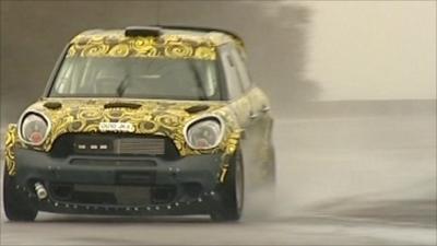 Mini rally car