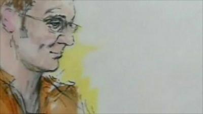 Court sketch of Jared Loughner courtesy of Bill Robles