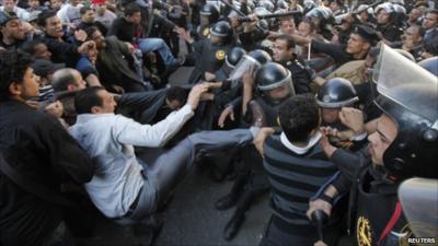 Clashes in Cairo