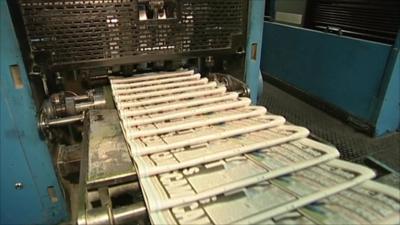 News of the World newspapers