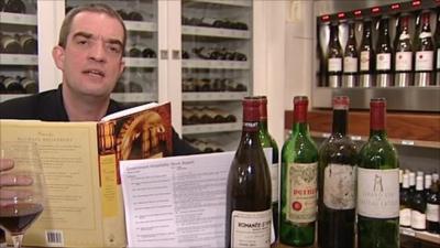 Giles Dilnot and wine