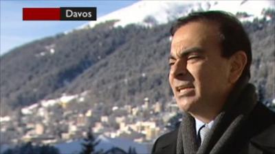 CEO of Renault Nissan, Carlos Ghosn