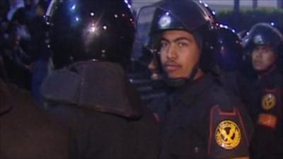Police in Egypt