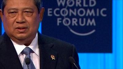 Indonesian President Susilo Bambang Yudhoyono