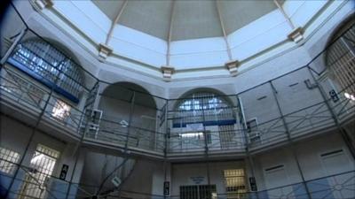 Prison interior