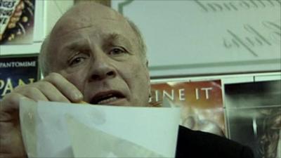 Greg Dyke and chips