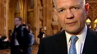 Foreign Secretary William Hague