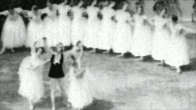 Ballets Russes archive footage