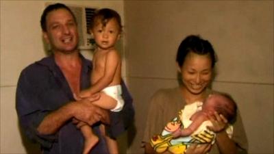 Baby born in evacuation centre with her parents