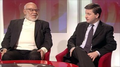 Kamal El Helbawy and Douglas Alexander