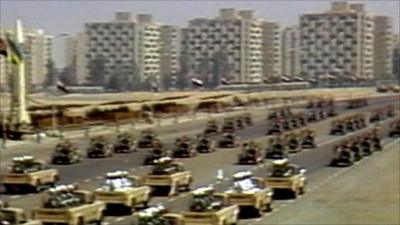 Egyptian military parade