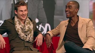 Lee Ryan and Simon Webbe