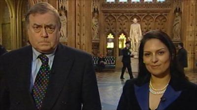 Lord Prescott and Priti Patel