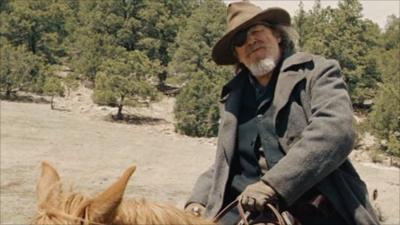 Jeff Bridges as Rooster Cogburn