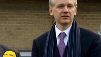 Wikileaks' founder Julian Assange