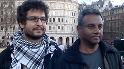 Sherif Fanselow (left) and Salil Shetty