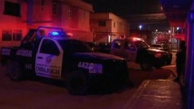 Police cars in Guadalajara