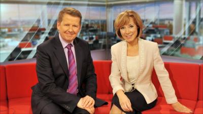 Bill Turnbull and Sian Williams