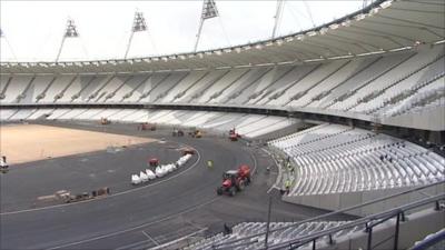 London's 2012 Olympic stadium