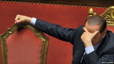 Silvio Berlusconi - file photo