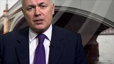 Work and Pensions Secretary Iain Duncan Smith