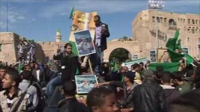 Pro government protests in Libya