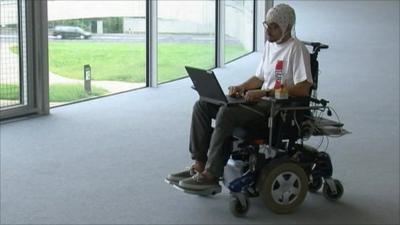 Prototype thought-controlled wheelchair