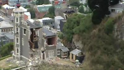 New Zealand earthquake