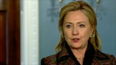 US Secretary of State Hillary Clinton